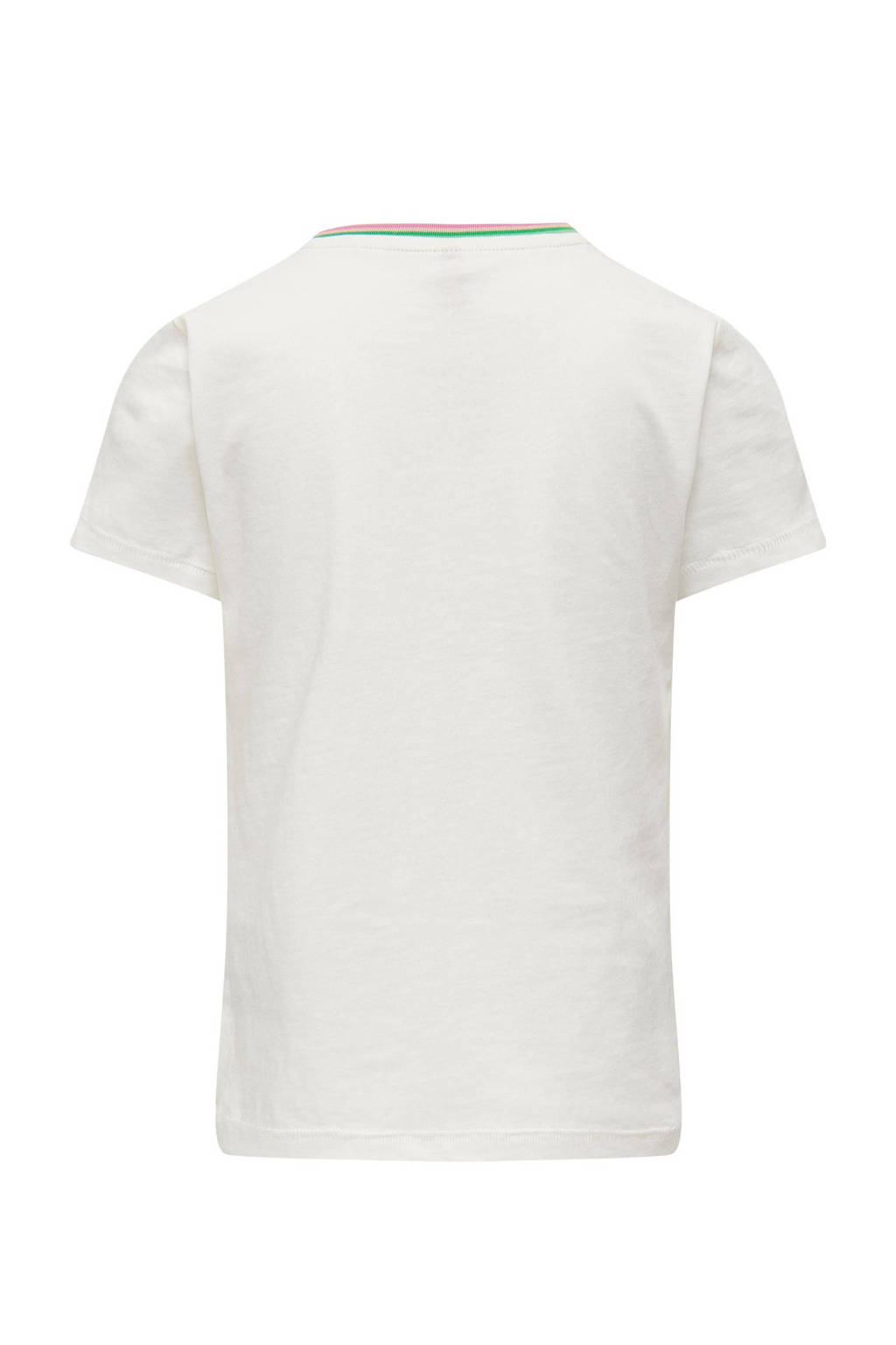 ONLY T-shirt KMGJULIE FIT met all over print wit