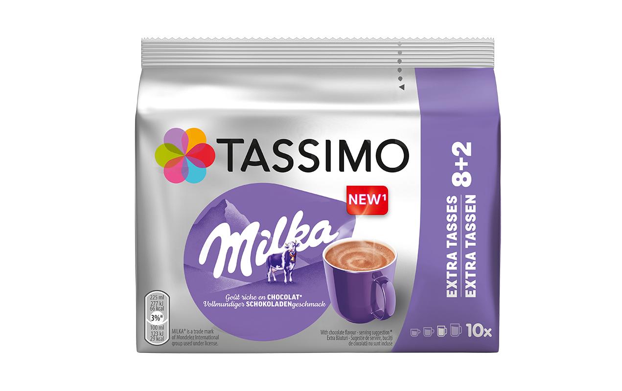 Kaffeekapseln T DISC Milka Kakao-Spezialität 10 PortionenMilka Kakao Kapseln