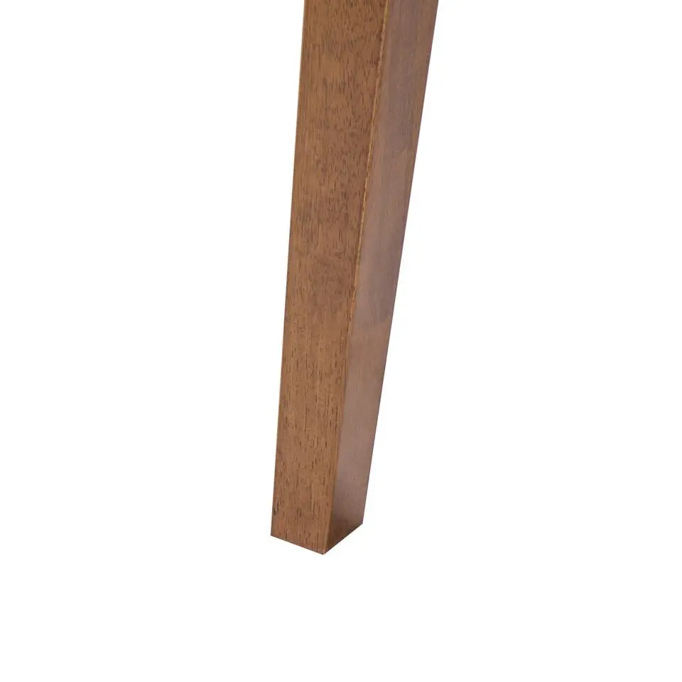 HUNTLEY - Eettafel - Donkerhout - 140 cm - MDF