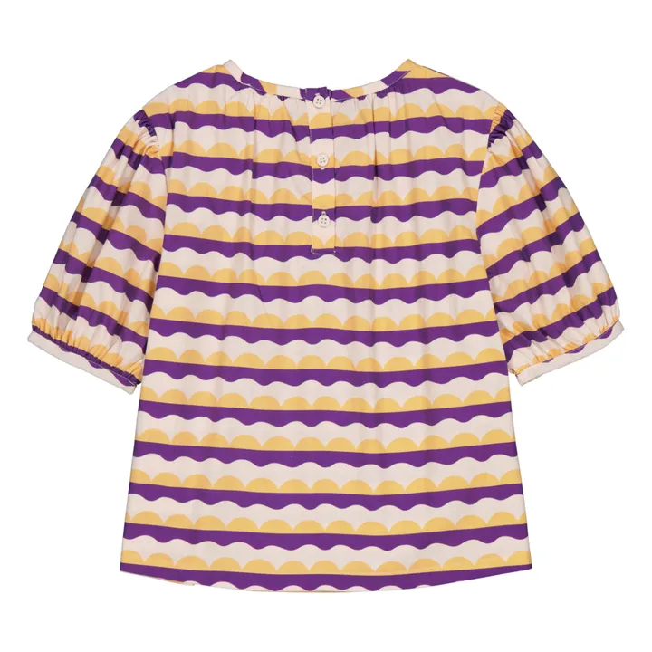 Hello Simone Blouse Violine Sunset | Violet