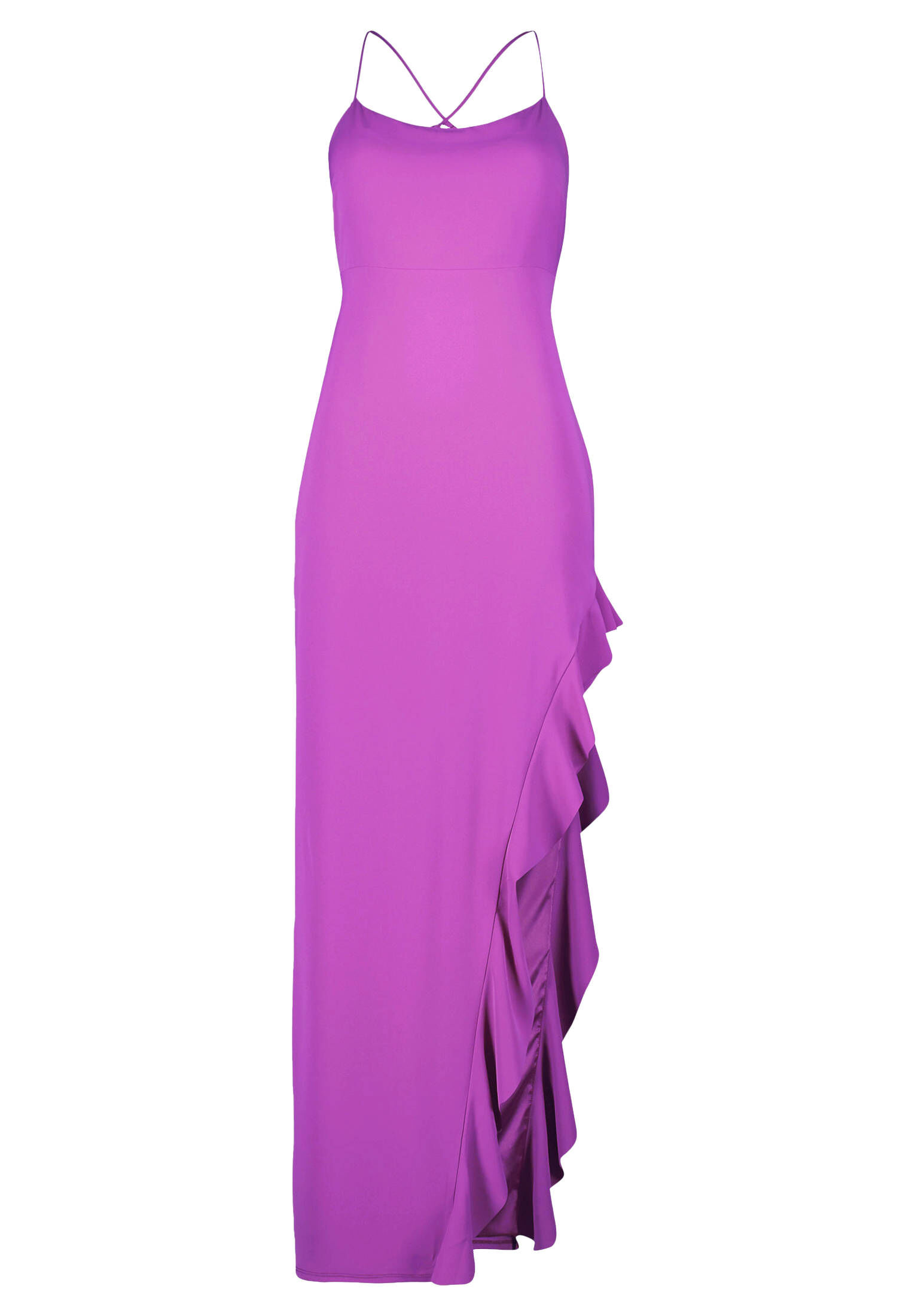 Vera Mont| Damen Abendkleid mit Volant