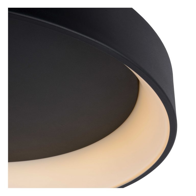 Lucide Talowe 30 plafondlamp Ø30 LED zwart