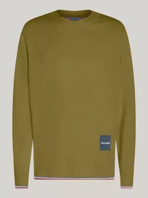 Suéter Hilfiger Monotype Relaxed Tipped