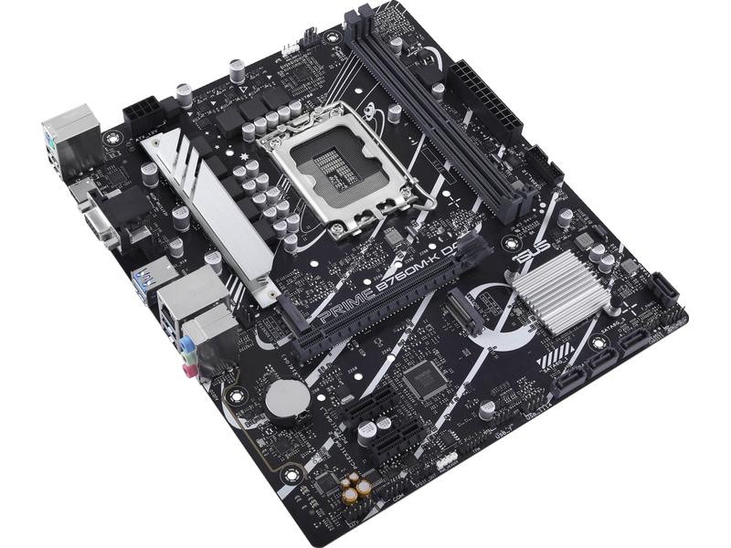 ASUS Mainboard PRIME B760M-K D4 Micro-ATX-Motherboard mit B760 Chipsatz