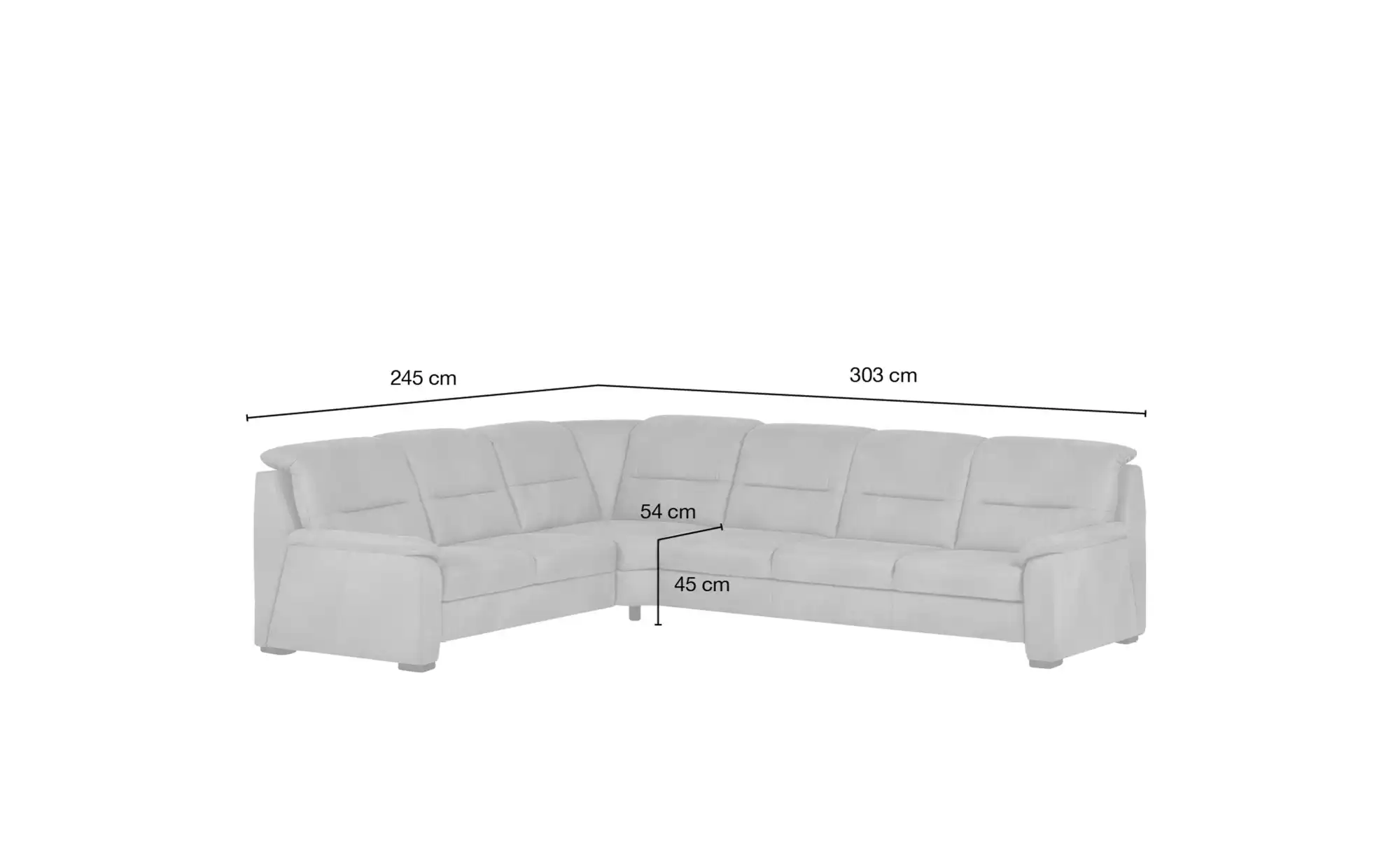 meinSofa Ecksofa Vera