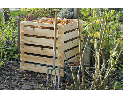 Dobar modulaire composteerder, 64 x 64 x 78 cm, natuurlijk