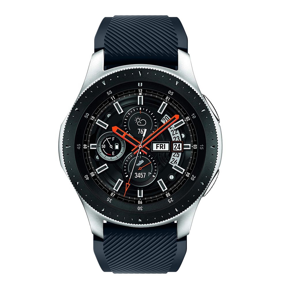 Montblanc Summit 2  Ersatz Sport Silikon Armband Grip (Gelenkumfang: 180-230mm) - Dunkelblau
