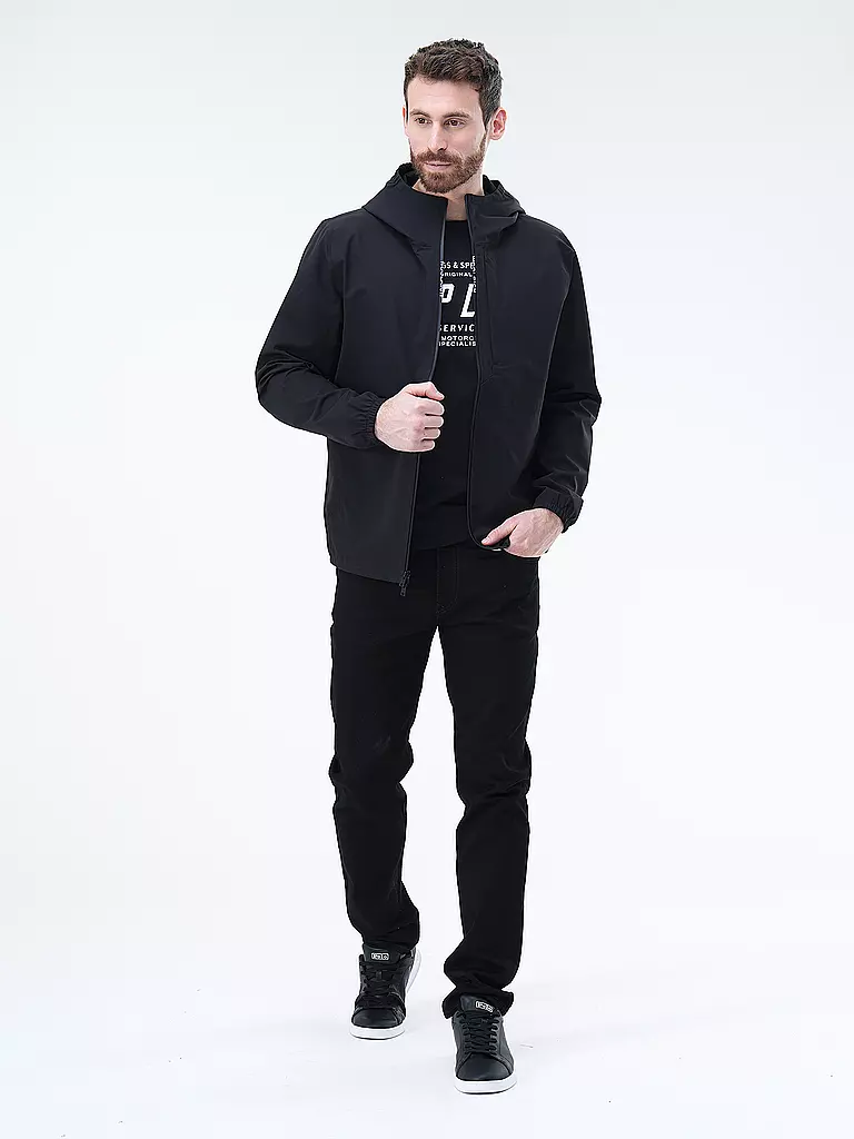 WOOLRICH Softshelljacke schwarz