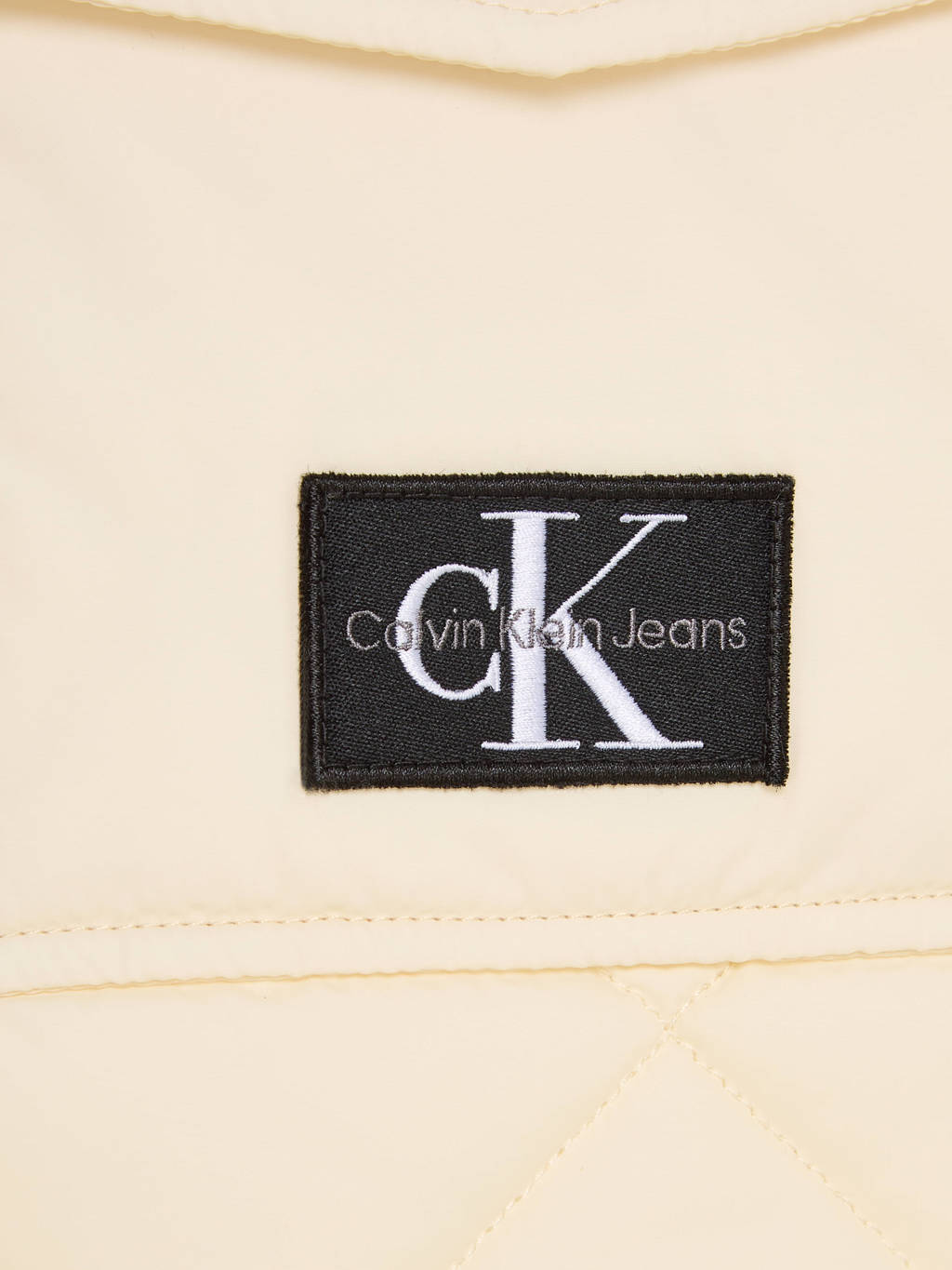Calvin Klein zomerjas met logo beige