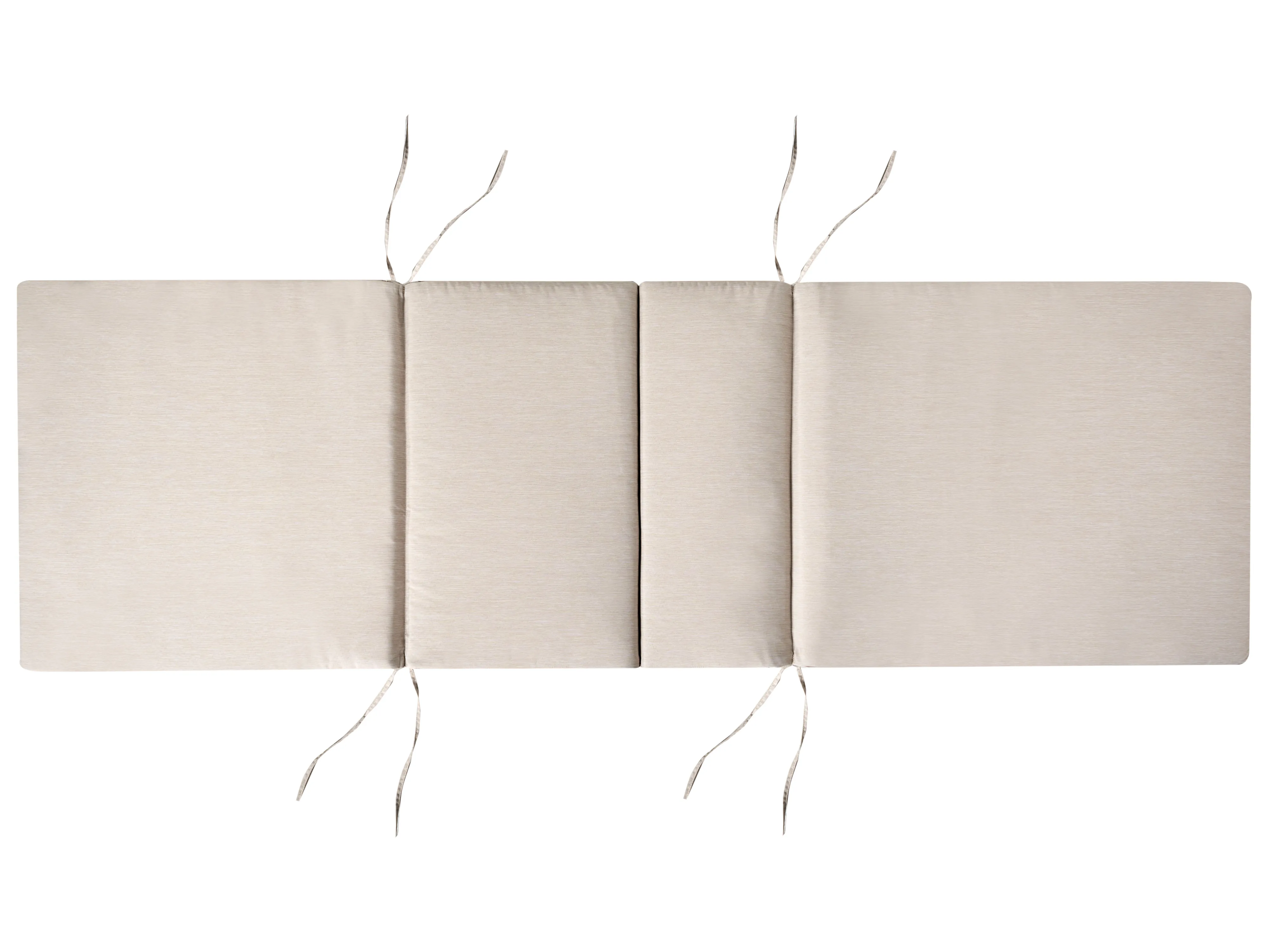 Kussen voor ligstoel TOSCANA/JAVA/AMANTEA PREMIUM 189 x 58 cm Lichtbeige