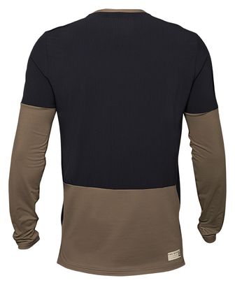 Maillot Manches Longues Fox Defend Thermal Marron/Noir
