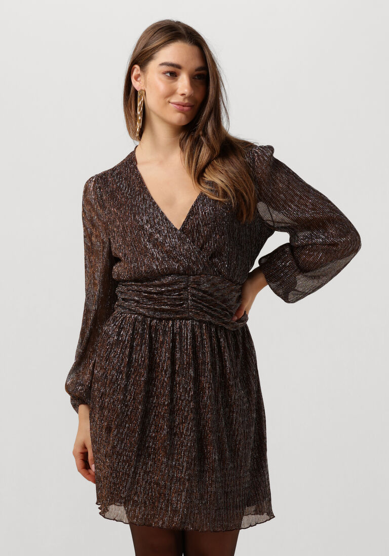 FREEBIRD gouden freebird mini jurk kairo