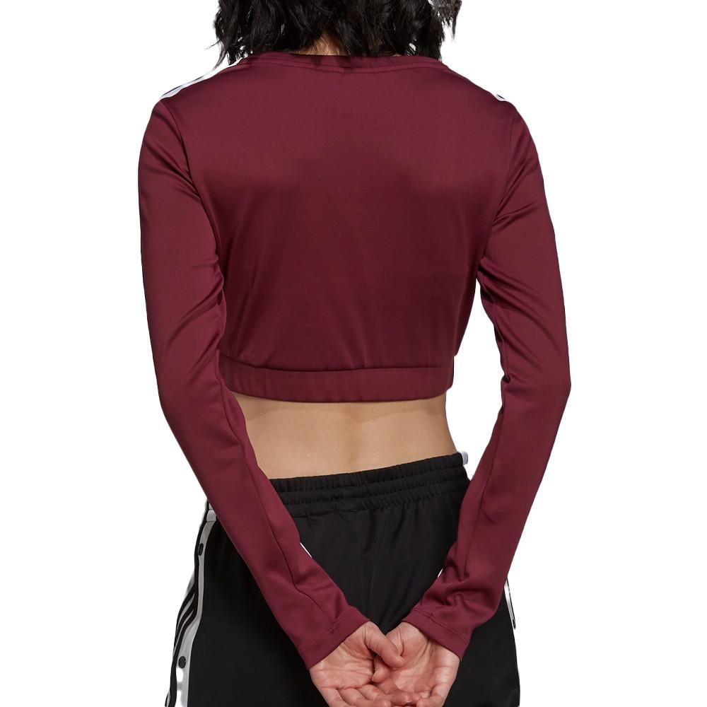 Adidas T-shirt manches longues Bordeaux Femme Adidas H37770