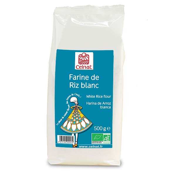 Farine de riz blanc bio