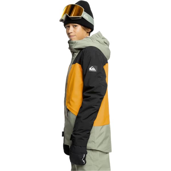 Veste de ski QUIKSILVER AMBITION YTH JK SEA SPRAY