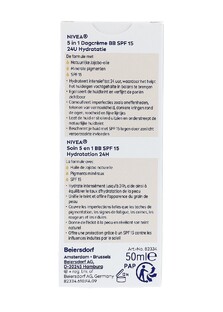 Nivea Essentials BB Cream Medium SPF 15 Dagcrème 50ML