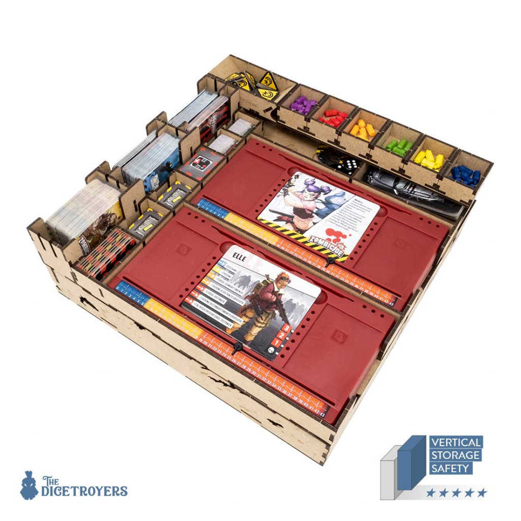 Rangement pour Boîte Dicetroyers - Zombicide (Saison 1) - 2ème Edition