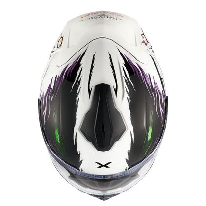 Casque Nexx Y.100R - NIGHT RIDER - Blanc