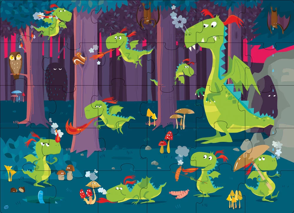 LA FORET DES DRAGONS