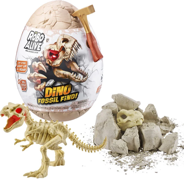 Roboalive Dino Fossil Find Surprise Egg