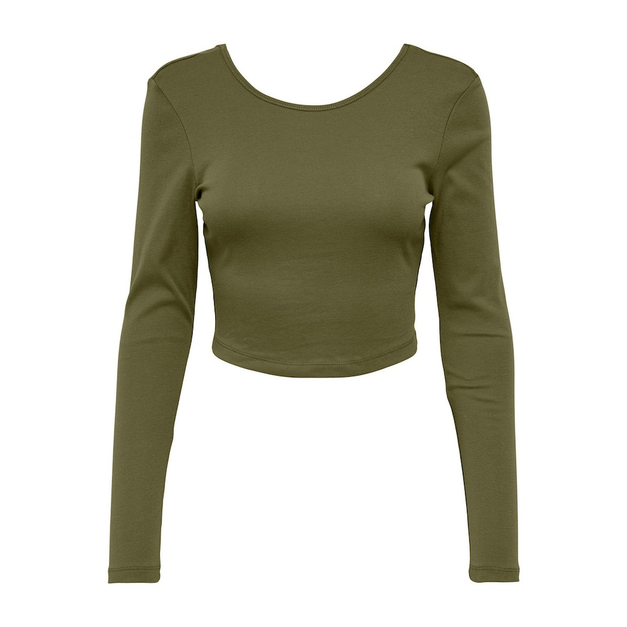 Only ONLKIKA L/S CROPPED TOP JRS