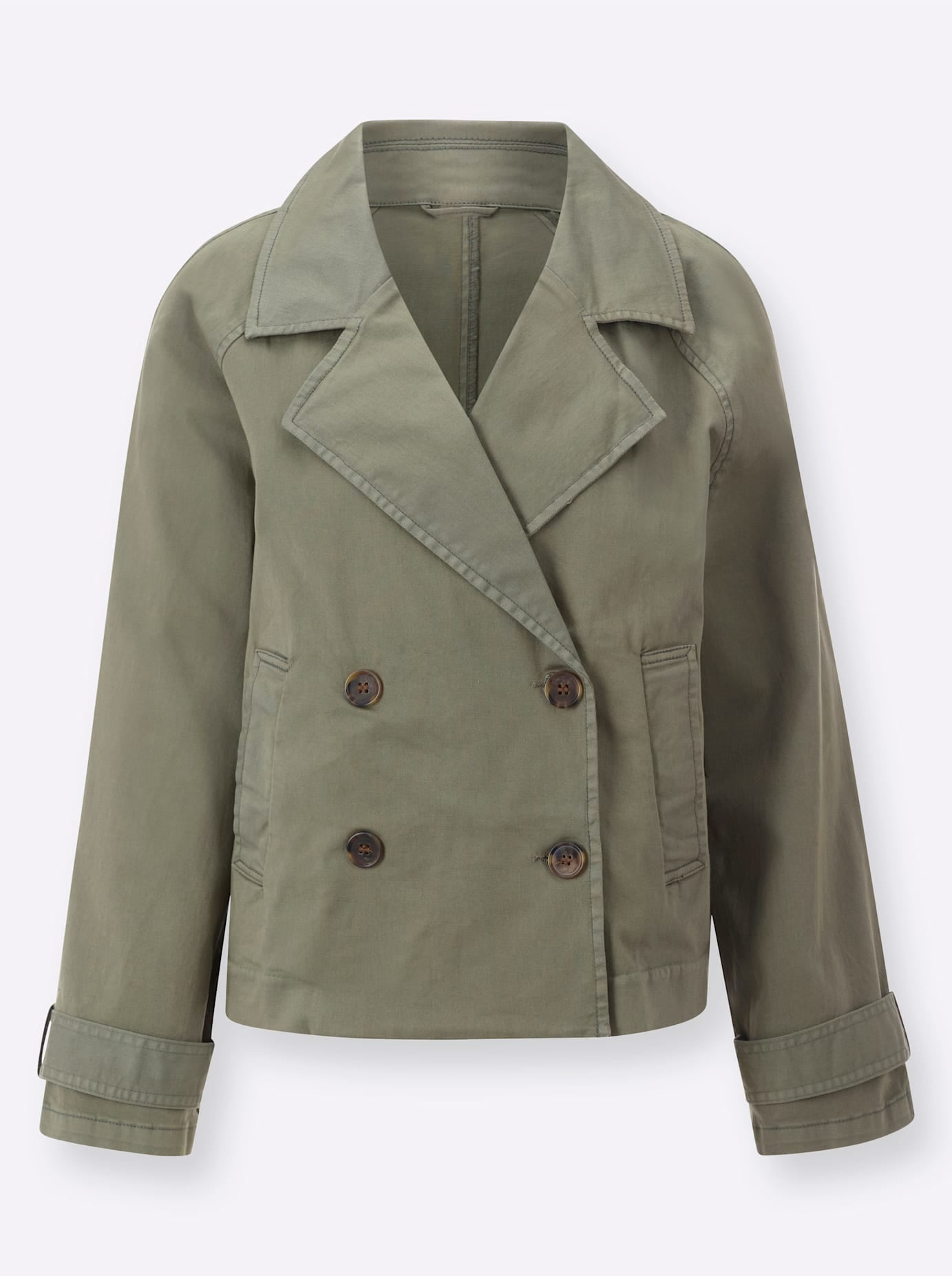 Classic Basics Langjacke ohne Kapuze