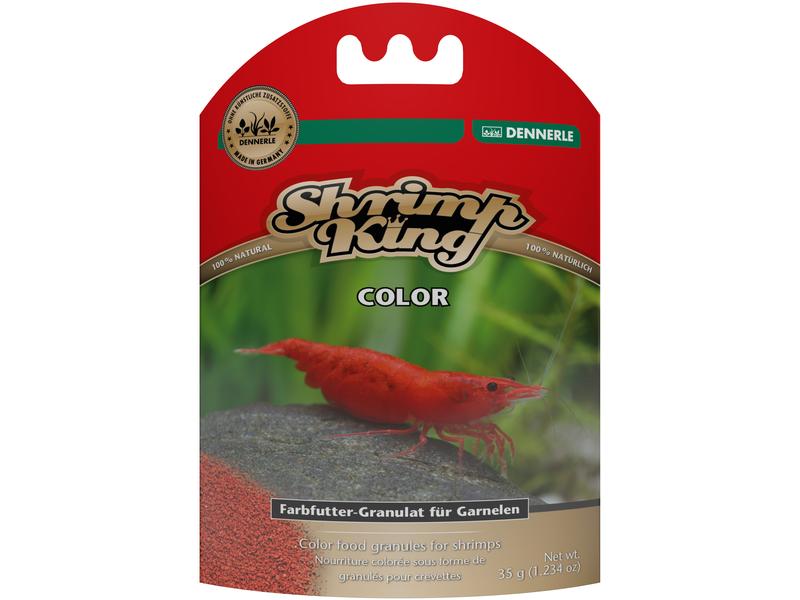 Dennerle Basisfutter Shrimp King Color, 35 g Color-Futter für Garnelen
