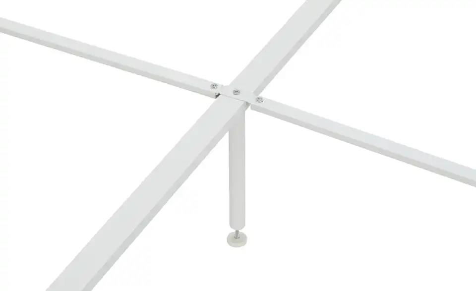 Metallbett Arena Weiß 200 cm 140 cm