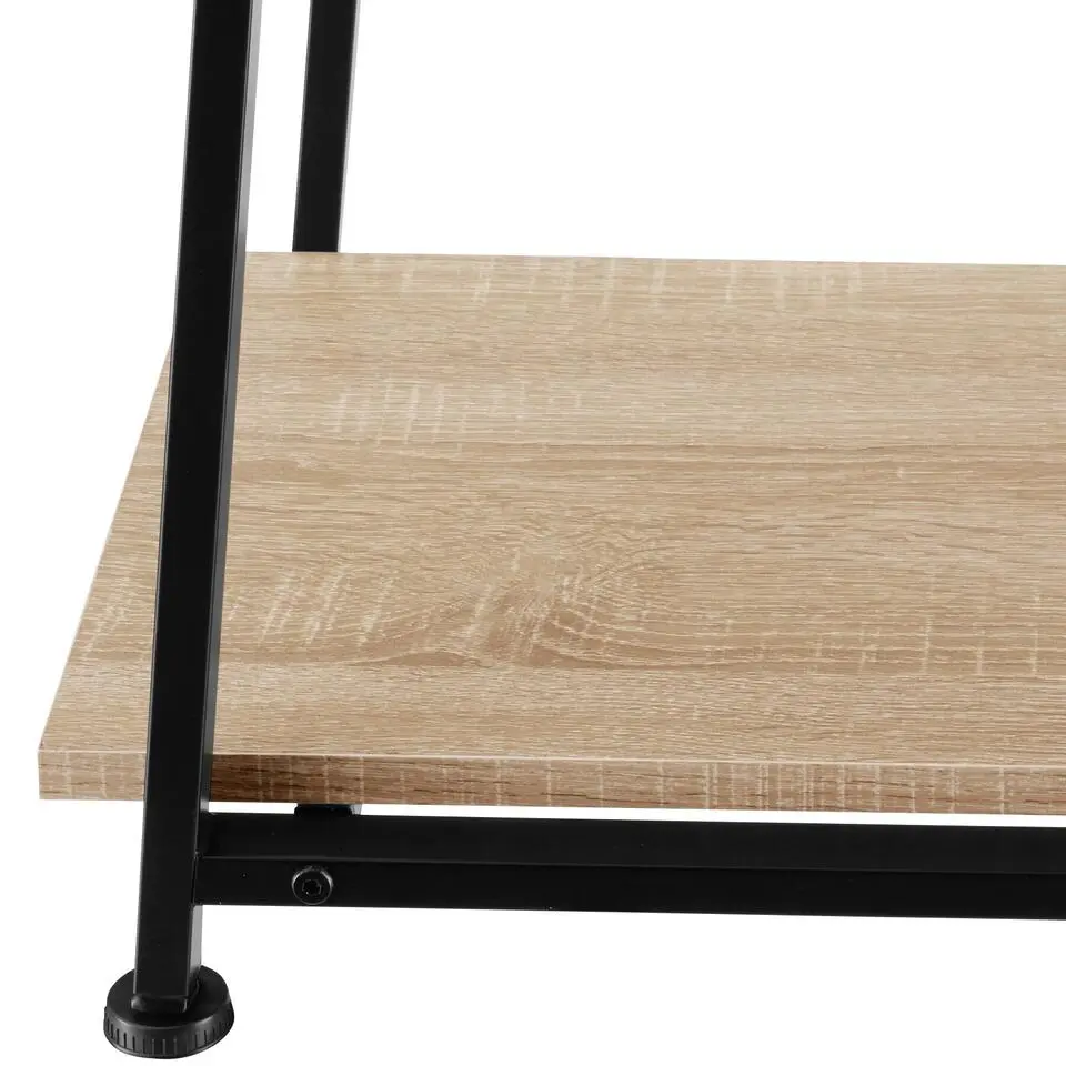 tectake Bureau Paisley 120x50x73,5cm, Industrieel Licht Hout, Eiken Sonoma
