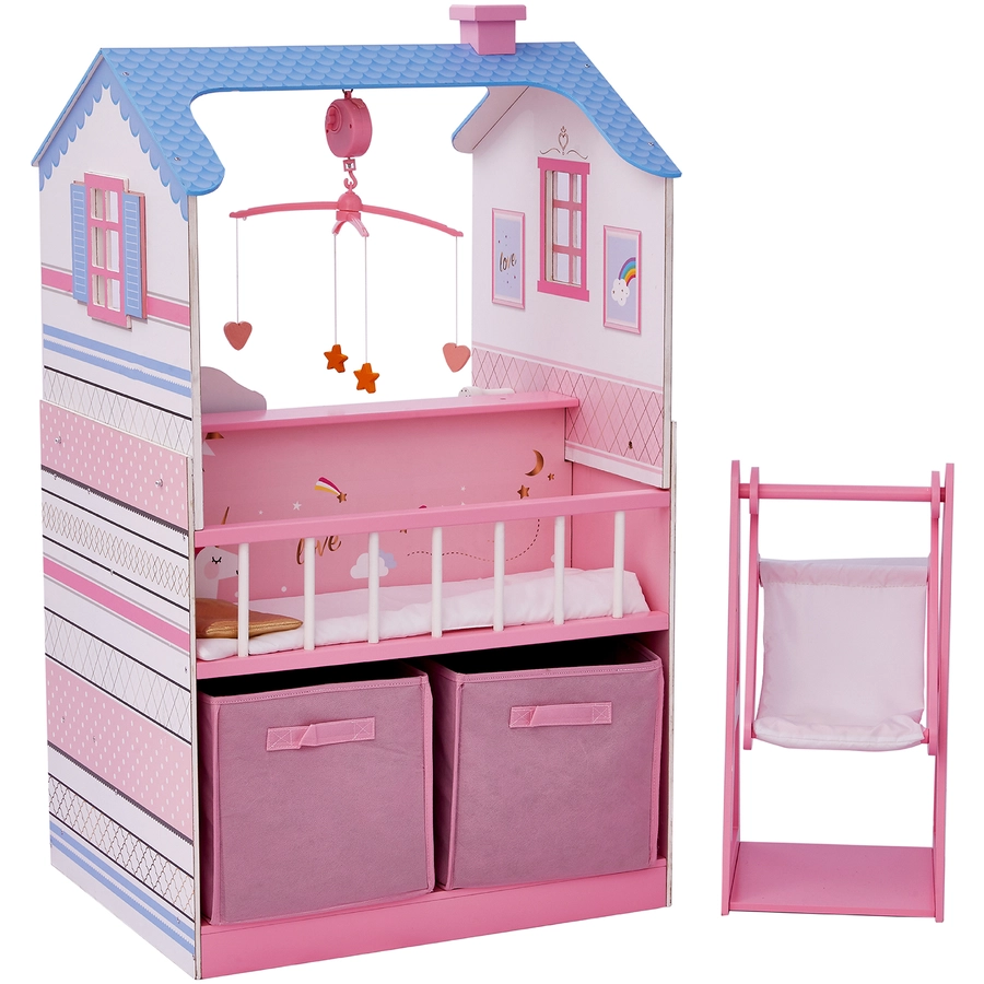Teamson Kids Puppenwickelstation für Babypuppen