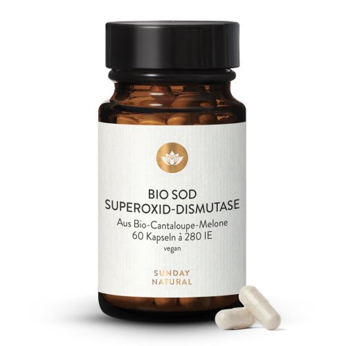 Sunday Natural Products  BioSODKapseln Superoxid-Dismutase