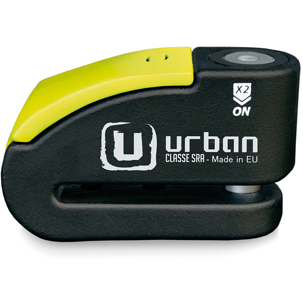 Urban - Antivol Bloque Disque UR999 HITECH - SRA Noir / Jaune