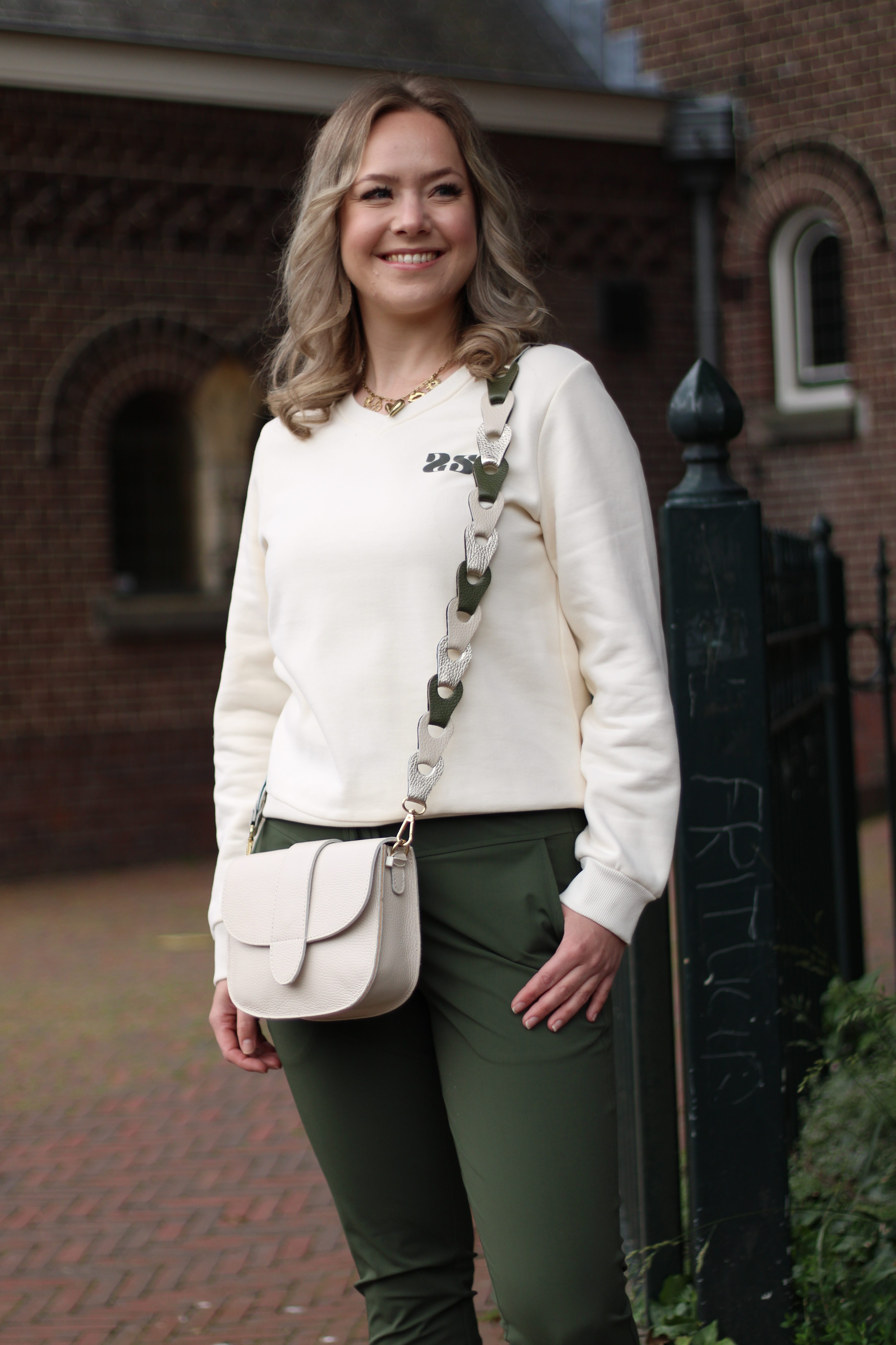 Zoso - Guusje Sweaters - Ivory/Army