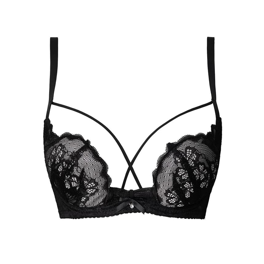 Nabla - Strikkanten BH / Uitgesneden Slip / Set