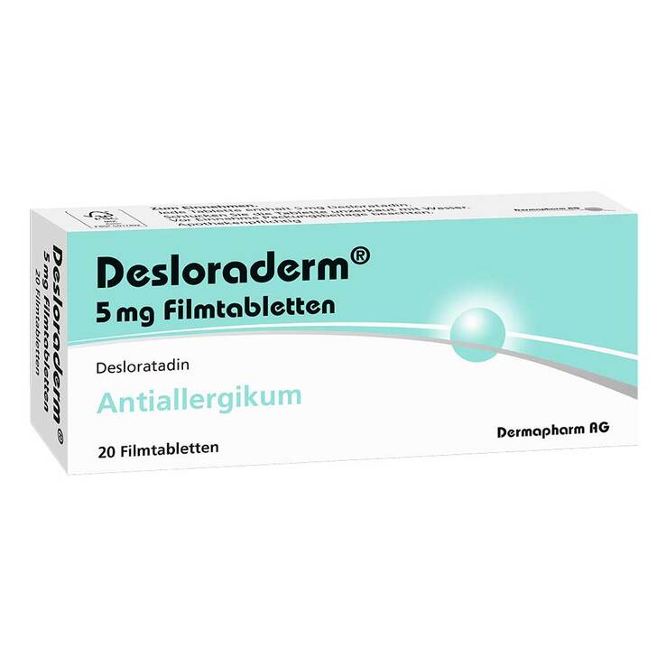 Desloraderm 5 mg Filmtabletten, 20 St