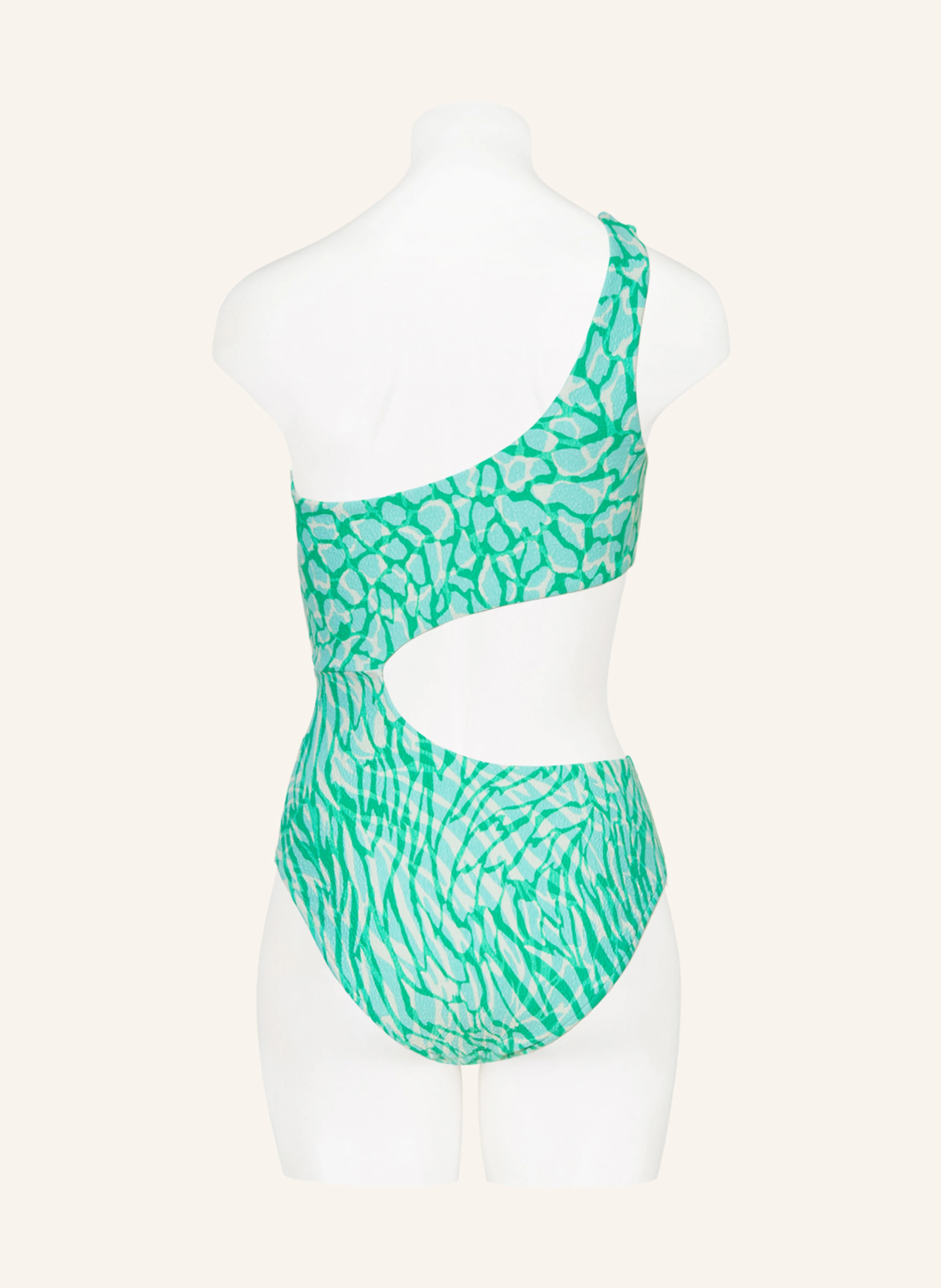 SEAFOLLY One-Shoulder-Badeanzug ANIMAL INSTINCT