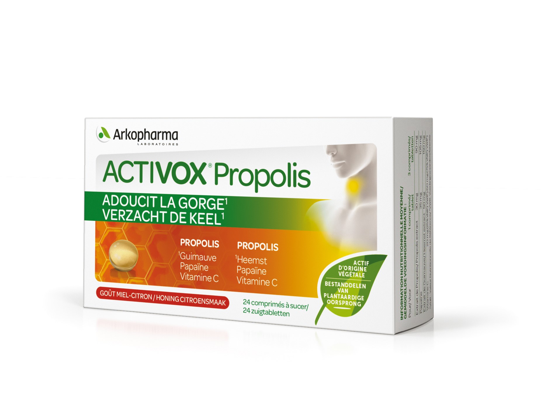 Arkopharma Activox Propolis – Keel Pastilles (24 stuks)