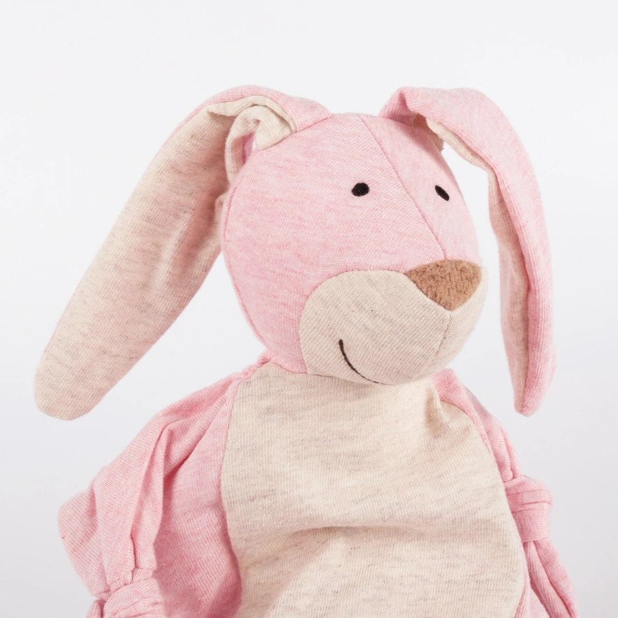 sigikid® Schnuffeltuch Hase Yellow rosa