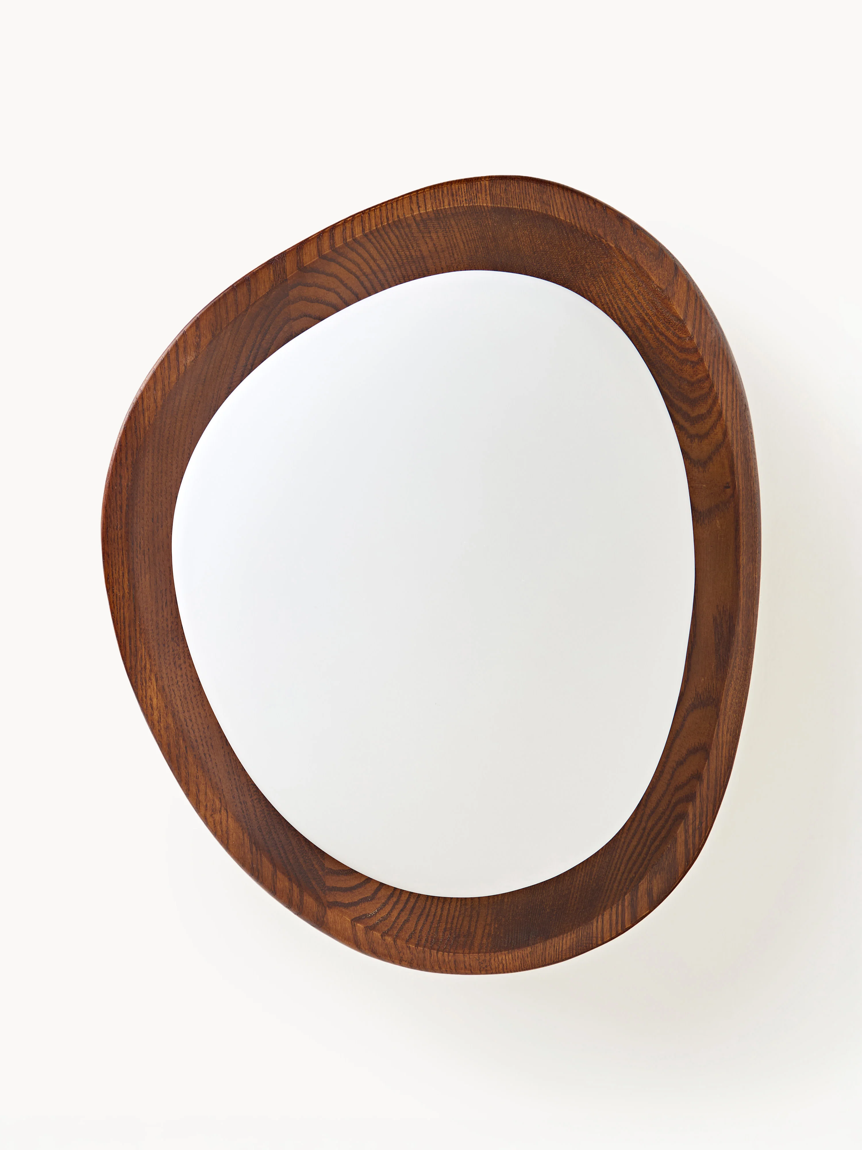 Plafondlamp Matthew met frame van essenhout
