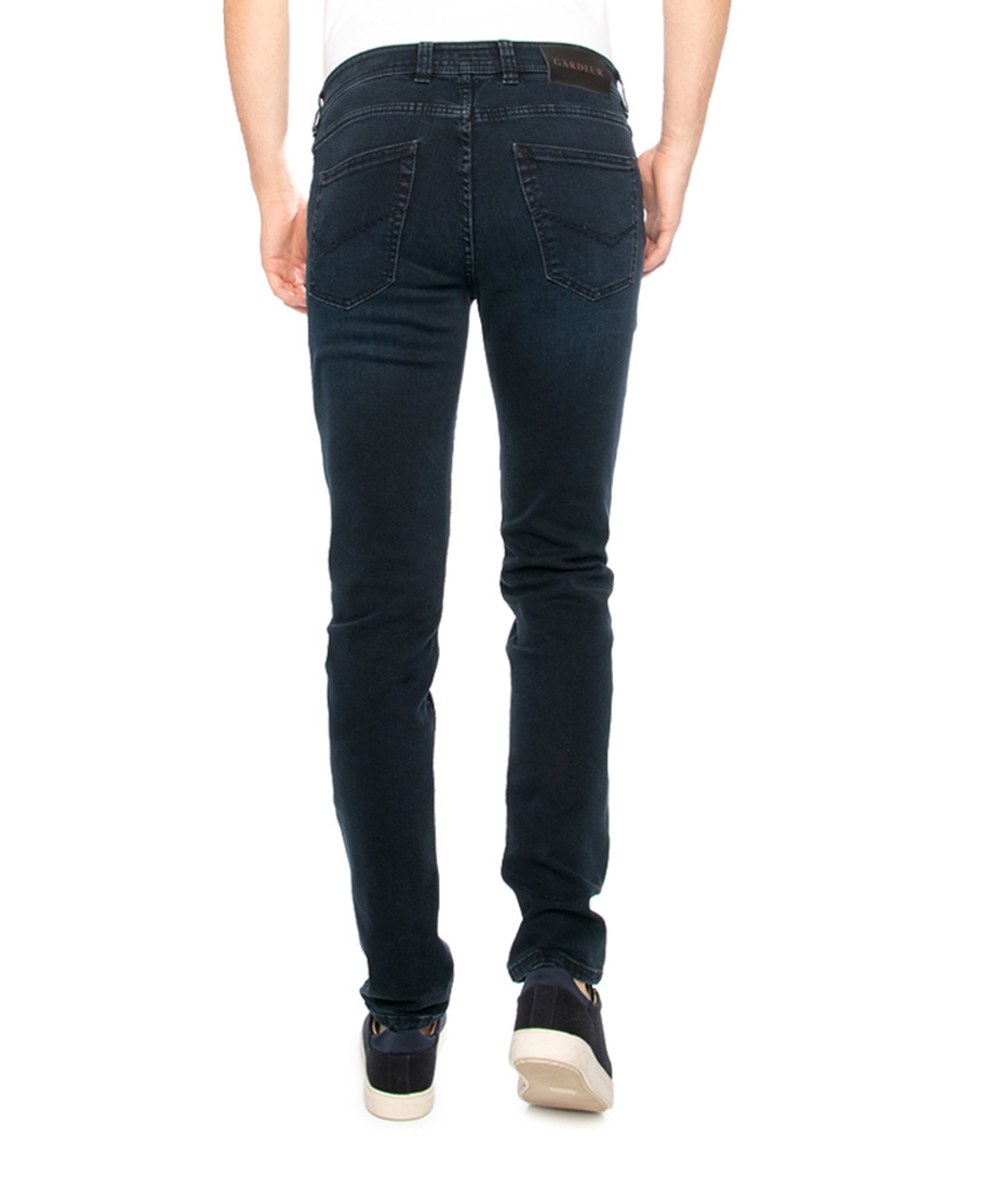 Gardeur Hose 5-Pocket Slim F heren jeans blauw