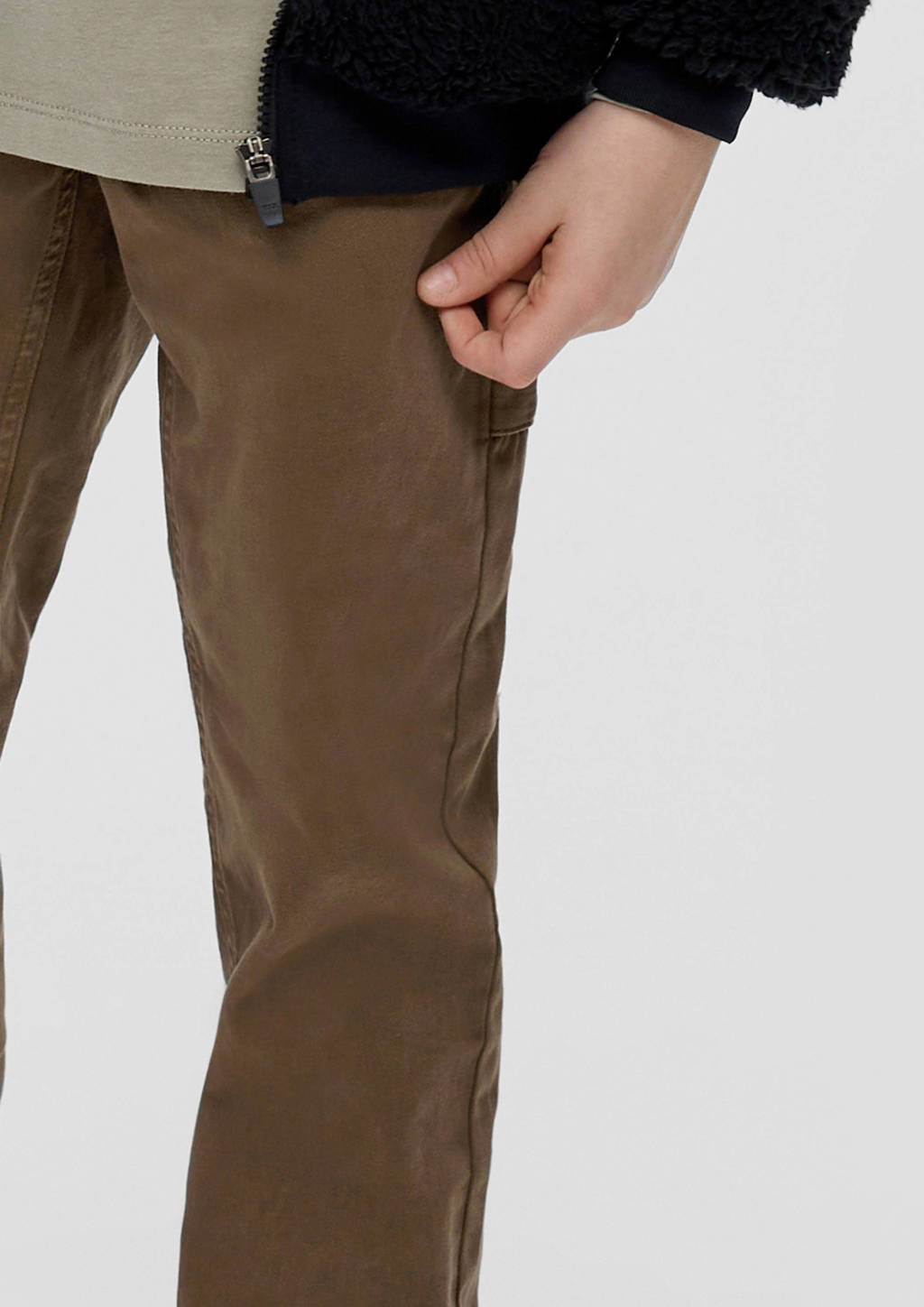 s.Oliver broek bruin