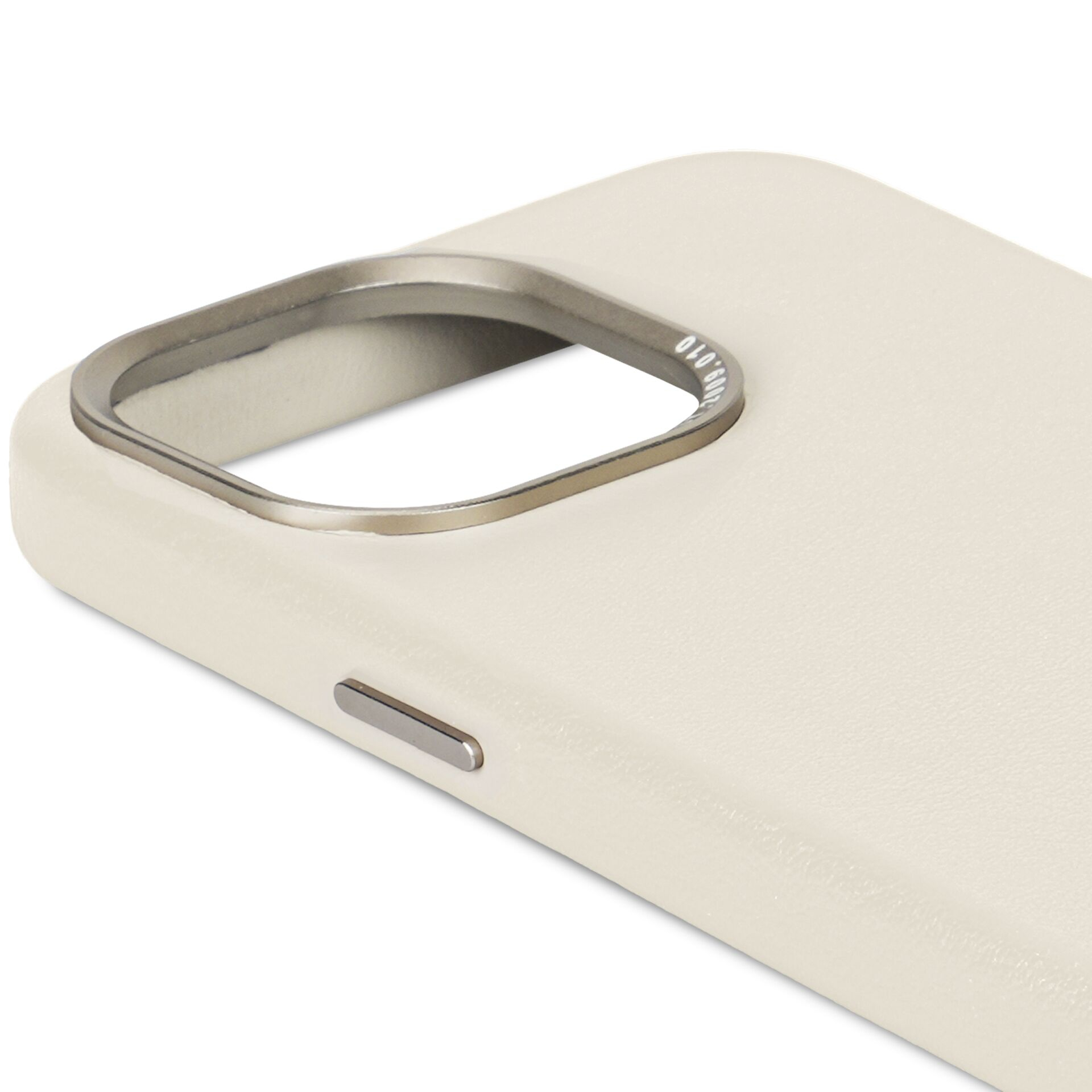 iPhone 15 Pro Max MagSafe Echtleder Hülle (D24IPO15PMBC1CY) - Beige