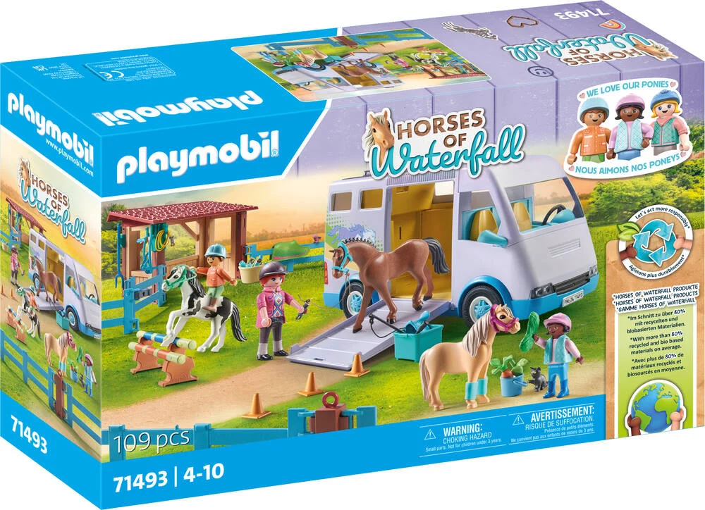 VAN POUR CHEVAL ET PONEYS AVEC ENCLOS - 71493