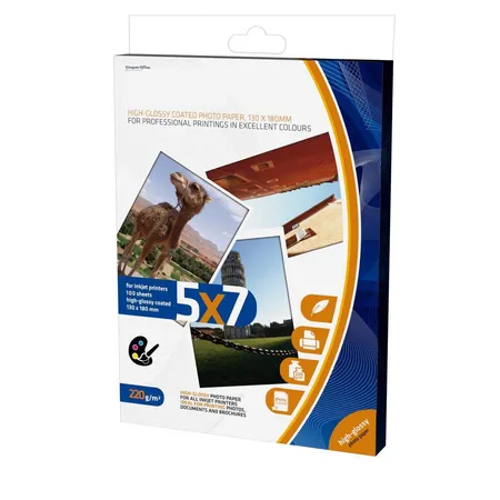 MediaRange hochglanz Fotopapier, 13 x 18 cm, 220gm², 100 Blatt
