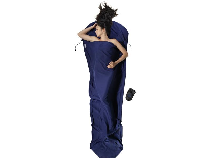 cocoon Schlafsackeinlage MummyLiner, Mikrofaser, Dunkelblau Innenschlafsack