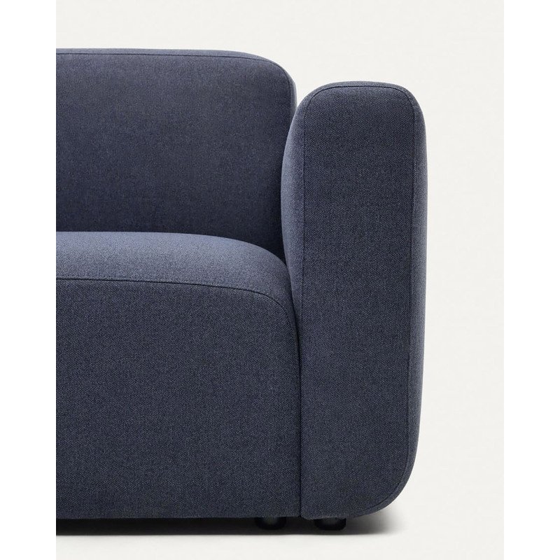 Canapé modulable Neom 3 places bleu 263 cm