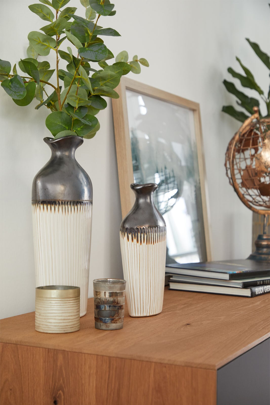 hartmann Sideboard II CAYA 175 x 81 cm Kerneiche /anthrazit