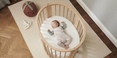 Stokke Sleepi Mini Beskyttelseslaken V3 57x74, Hvit