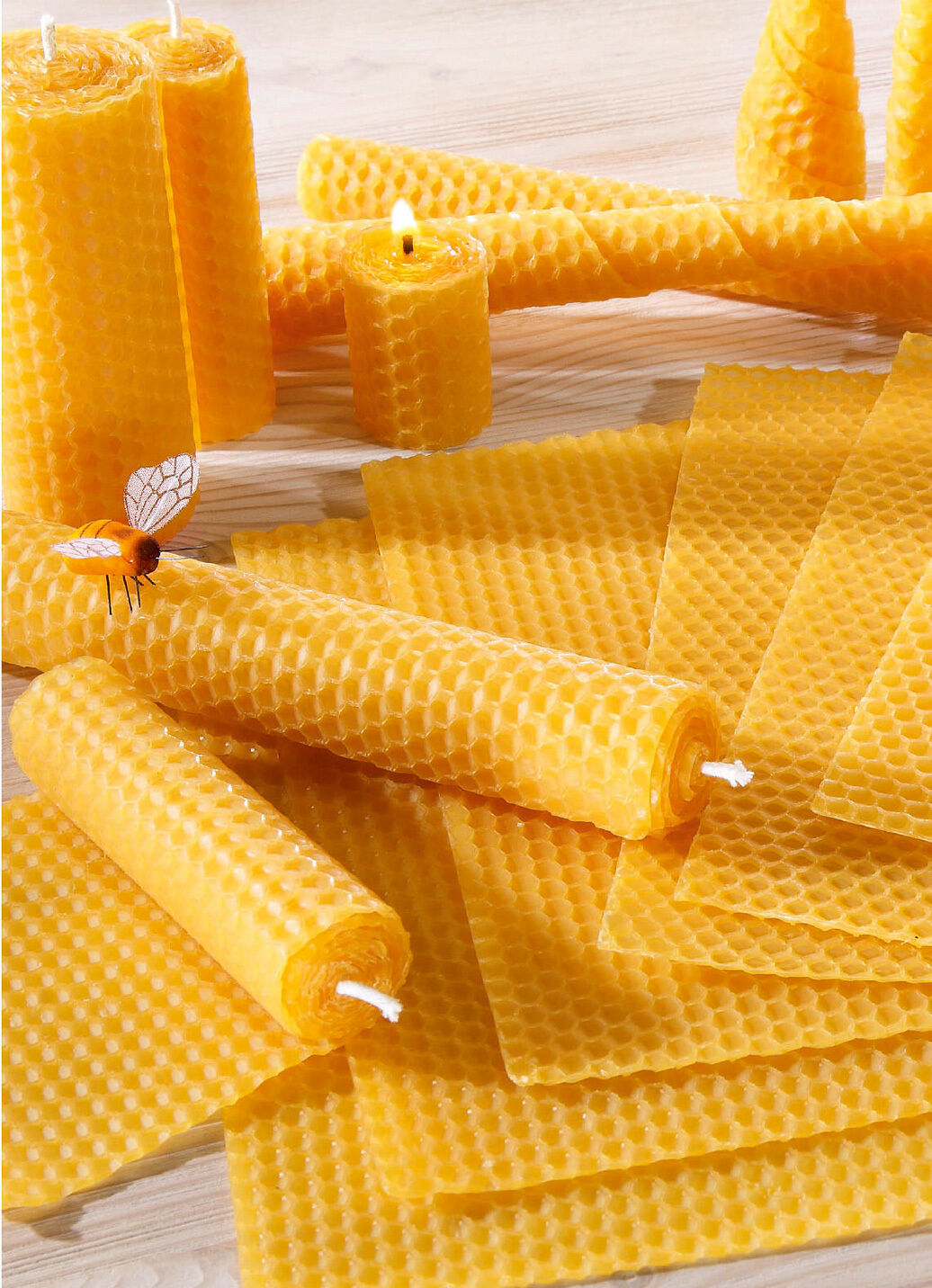 Bienenwaben-Bastelset