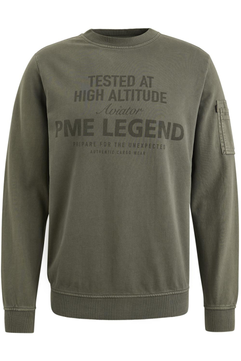PME legend groene heren sweater